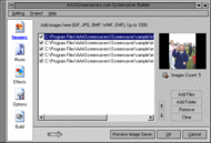 AAAScreensavers Screensaver Builder screenshot